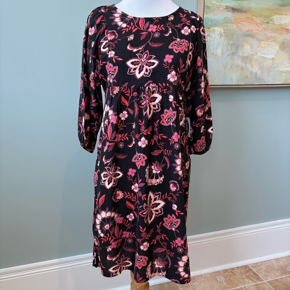 NWT Old Navy Babydoll Floral Paisley Ruffled Tiered Sundress Sz XL